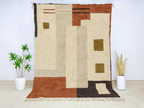 Tapis Beni Ouarain 100% Laine Fait Main | Azlif – Kasbah