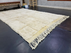 Tapis Berbères Mrirt Laine Fait Main Azlif - Saffron