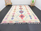 Tapis Berbères Azilal Laine Fait Main Azlif - Festival