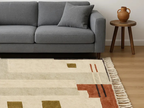 Tapis Beni Ouarain Laine Fait Main Azlif - Kasbah