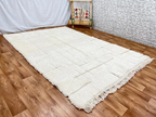 Tapis Beni Ouarain Laine Fait Main Azlif - Silence