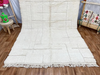 Tapis Beni Ouarain Laine Fait Main Azlif - Silence
