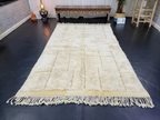 Tapis Berbères Mrirt Laine Fait Main Azlif - Saffron