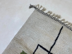 Tapis Berbères Mrirt Laine Fait Main Azlif - Bauhaus