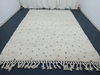 Tapis Berbères Beni Ouarain Laine Fait Main Azlif - Polka Cloud