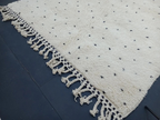 Tapis Berbères Beni Ouarain Laine Fait Main Azlif - Polka Cloud