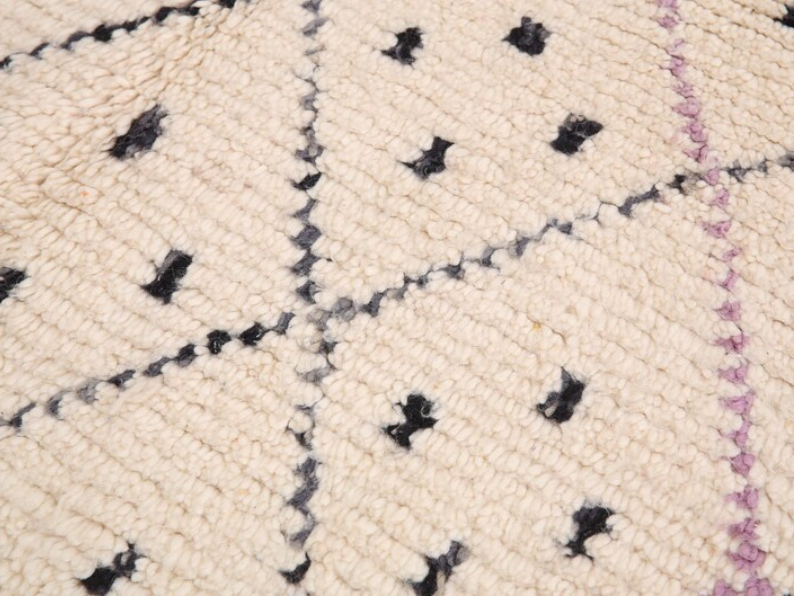 Tapis Berbères Azilal Laine Fait Main Azlif - Mirage