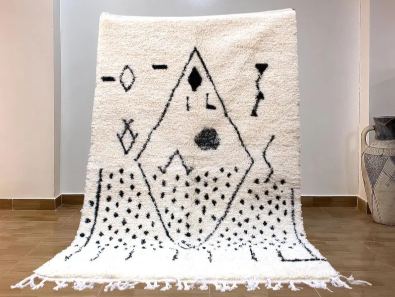 Tapis Berbères Azilal 100% Laine Fait Main | Azlif – Atlas